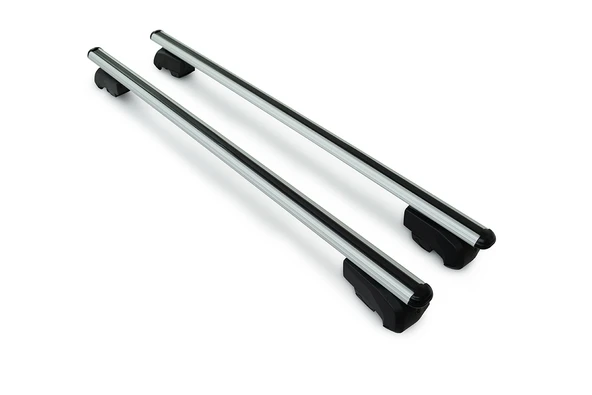 Opel Grandland X Bold Bar V2 Ara Atkı Gri 2 Parça 120cm 2017-2024 Arası