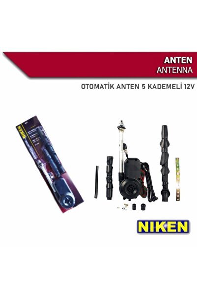 Otomatik Anten 12 Aparatlı 12v