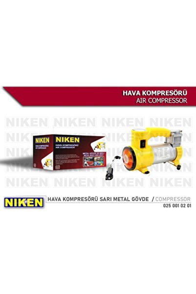 Hava Kompresörü Sarı Metal Gövde