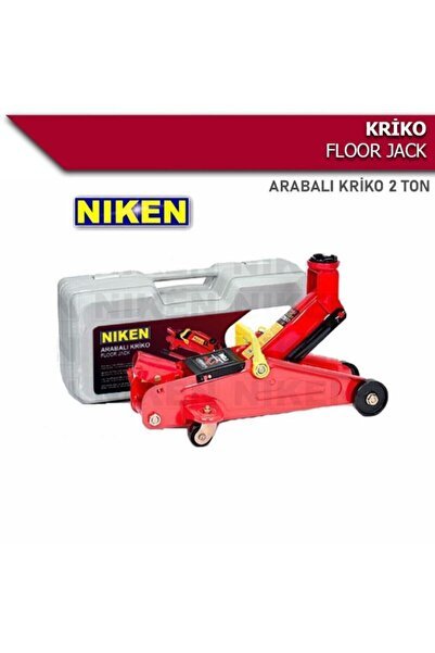 Oto Kriko Araç Kaldırma Krikosu Arabalı Kriko Plastik Çantalı