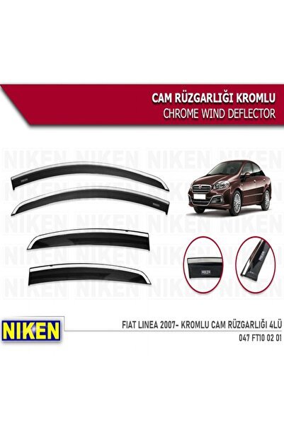 KROMLU CAM RÜZGARLIĞI Fiat Linea 2007 SONRASI 4LÜ