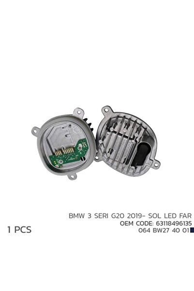 BMW 3 SERI G20 2019- SOL LED FAR MODÜL 63118496135