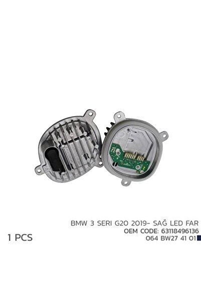 BMW 3 SERI G20 2019- SAĞ LED FAR MODÜL 63118496136