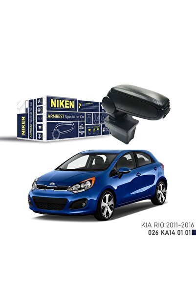 Niken Kia Rio 2011-2016 Araca Özel Kol Dayama Siyah