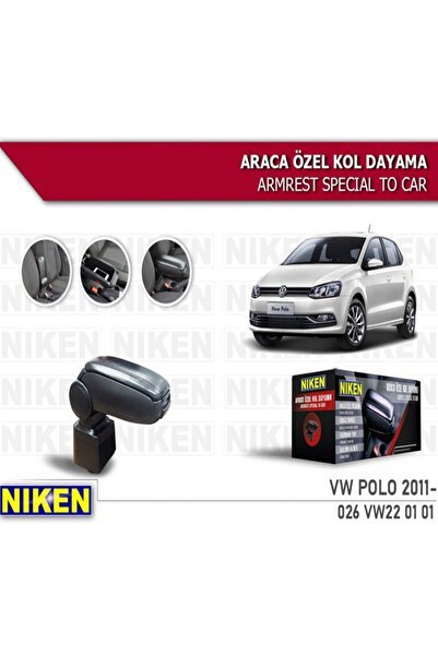 KOLÇAK KOL DAYAMA ARACA ÖZEL VOLKSWAGEN POLO 2009-2017 HB SİYAH