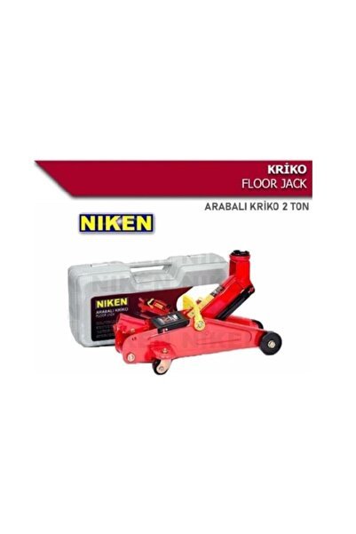 KRİKO 2 TON HİDROLİK ARABALI ÇANTALI NİKEN 0300030101