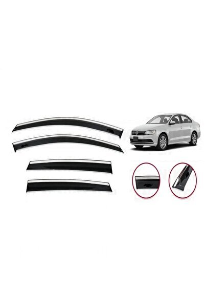 KROMLU CAM RÜZGARLIĞI VOLKSWAGEN JETTA 2011 - 2021 ARASI UYUMLU 4LÜ