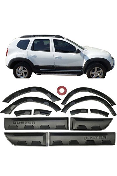 Dacia Duster Kapı Koruma Ve Çamurluk Kaplaması Dodik Seti Plastik 2010-2017