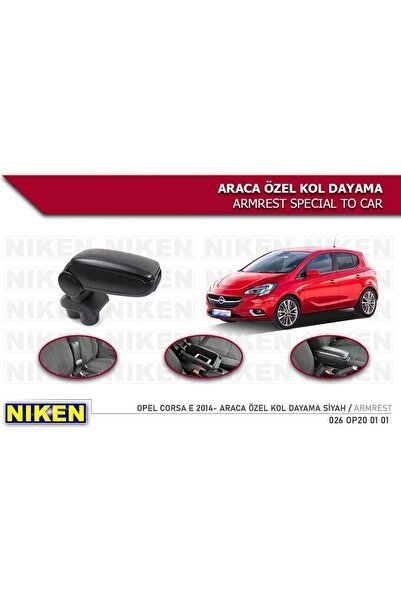 Opel Corsa E Kol Dayama Kolçak Vidasız Konsol Niken