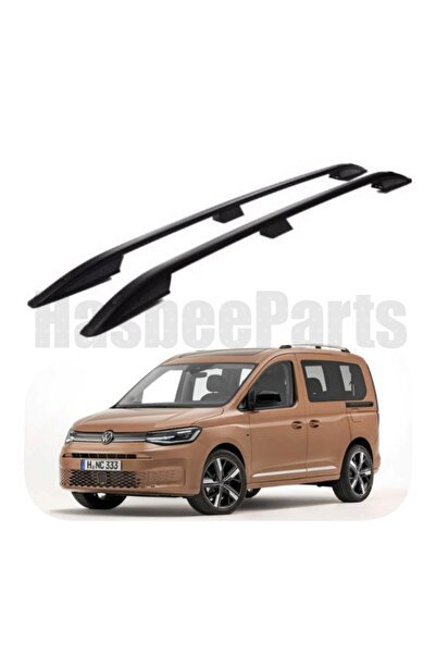 Vw Caddy 3 Tavan Çıtası Kısa Siyah 2020-Sonrası modeller uyumlu