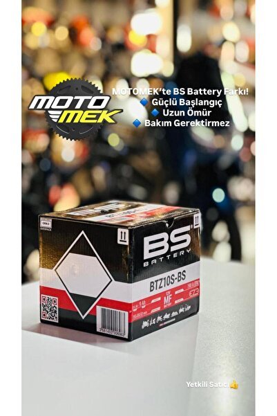 YAMAHA MT-10,SP ABS Niken TMAX 500 UYUMLU BS BATTERY BTZ10S-BS MOTOSİKLET AKÜSÜ YTZ10S