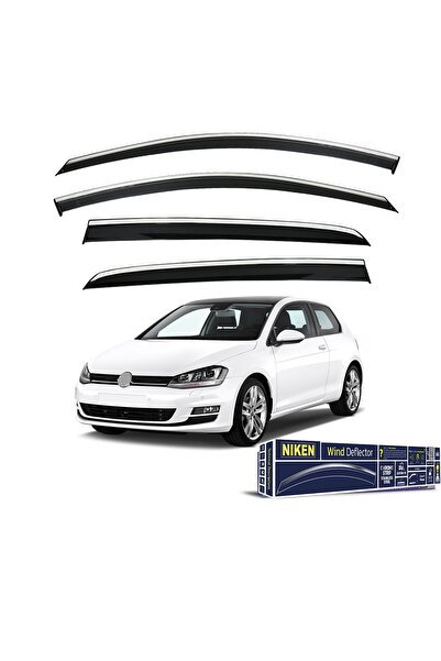 KROMLU CAM RÜZGARLIĞI VOLKSWAGEN GOLF 7 VII 2013 - 2023 ARASI UYUMLU 4LÜ