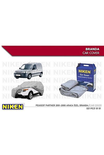 Peugeot Partner (araca özel üretim) Oto Branda Araç Örtüsü 2003-2008 arası modeller Niken