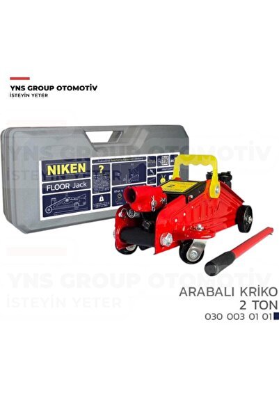 Araç Kaldırma Krikosu (Arabalı Tip Kriko - 2 Ton) Yns (Niken) - 0300030101