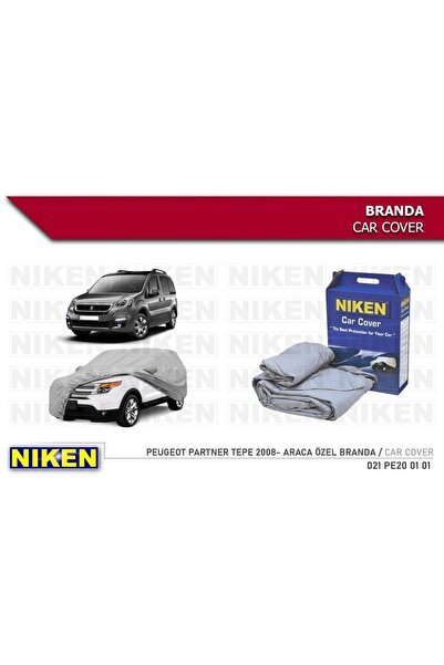Peugeot Partner Tepee (araca özel üretim) Oto Branda Araç Örtüsü 2008 sonrası modeller Niken