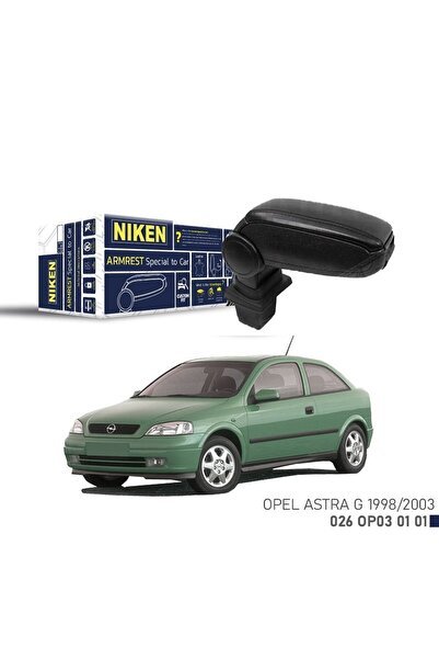 Opel Astra Uyumlu G 1998-2003 Araca Özel Kol Dayama Siyah Niken Parça
