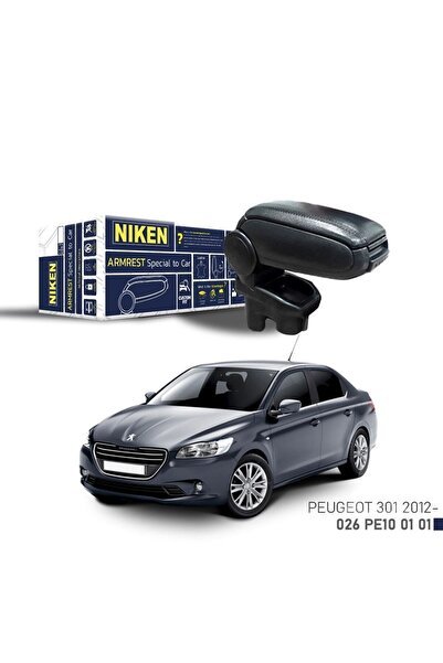 Niken Peugeot 301 2012- Araca Özel Kol Dayama Siyah