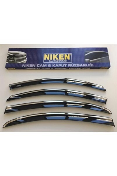 Niken Renault Megane III 2011-2015 Kromlu Cam Rüzgarlığı 4 LÜ