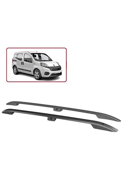 Fiat fiorino tavan çıtası port bagaj taşıyıcı siyah