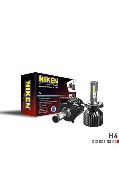 H4 Led Uyumlu Xenon Far Ampulü Yeni Nesil Pro Niken Parça