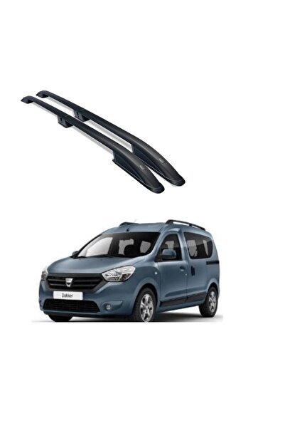 Dacia dokker tavan çıtası port bagaj taşıyıcı siyah 2013+