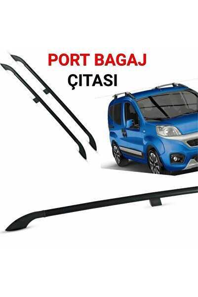 Peugeot Bipper Tavan Çıtası Portbagaj Siyah 2008+