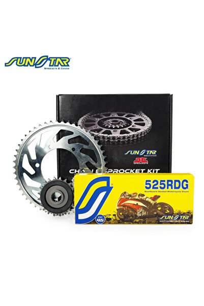 Zincir Dişli Seti Yamaha Nıken Gt 900cc Zincir: 525rdg Çelik-114 Ön: Jt 16t Arka: 47