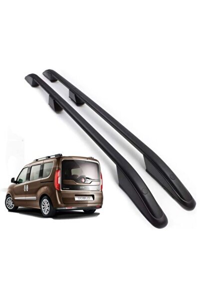 Fiat doblo 2 3 tavan çıtası port bagaj taşıyıcı siyah 2010 / 2020