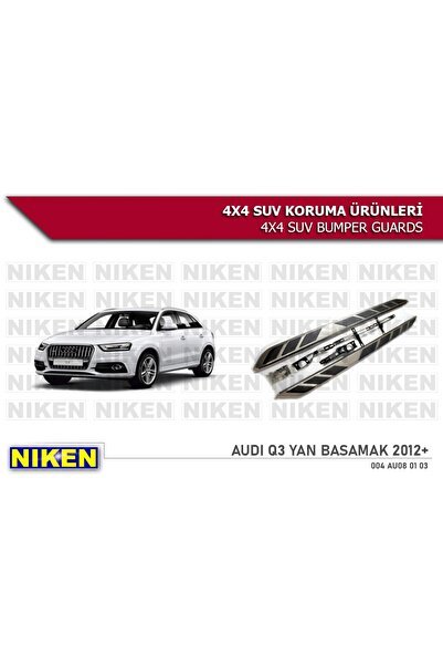 Audi Q3 yan basamak koruma 2012-2018