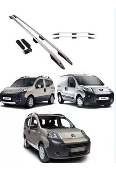 Citroen Nemo Tavan Çıtası Portbagaj Gri 2008+ Sonrası Uyumlu