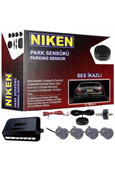 Park Sensörü Ses Ikazlı 22mm Gri Sensör
