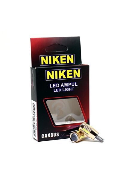 12v T10 Dipsiz Ampul 27 Led'li Mercekli 2’li Set - Beyaz Iş