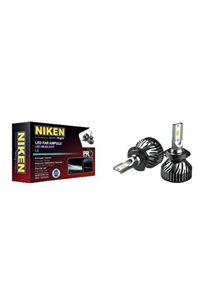 H7 Led Xenon Far Ampulü Pro Yeni Seri 8000 Uyumlu Lümen Şimşek Etkili Beyaz 6000k
