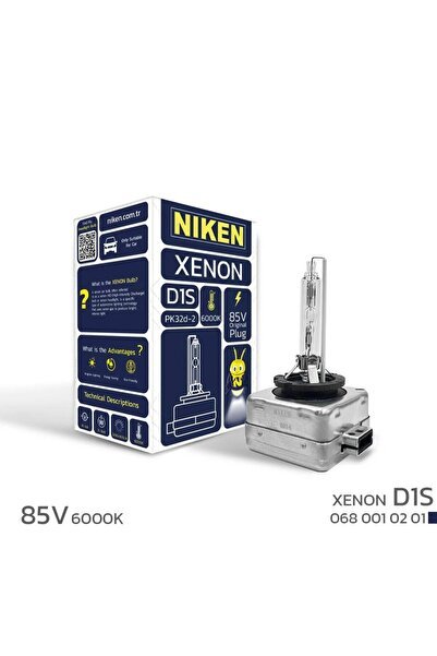 D1s 6000k Beyaz Xenon Far Ampulü 85v 35w 6000kelvin
