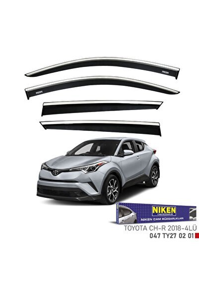 Toyota chr cam rüzgarlığı kromlu 2018 / 2024