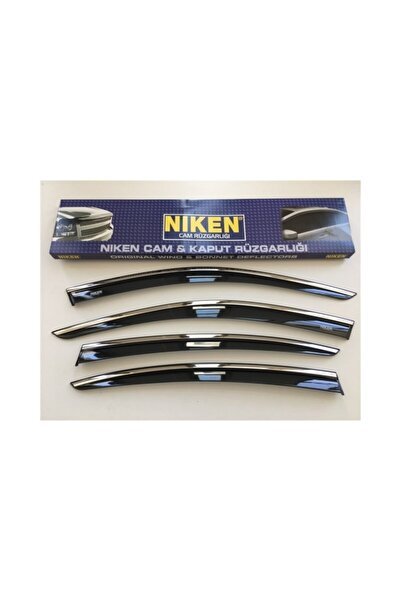 Vw Tiguan 2016-2023 Kromlu Cam Rüzgarlığı 4'lü Mugen