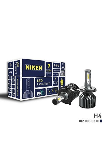 NİKEN H4 led xenon far aydınlatma seti şimşek etkili niken pro 7600lm