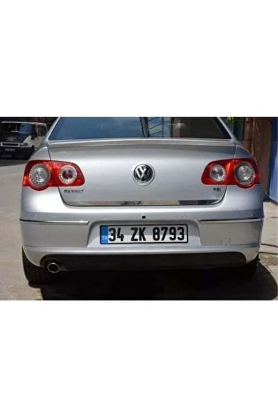 Volkswagen Passat B6 Bagaj Alt Çıtası Krom Nikelajı 2005-2010