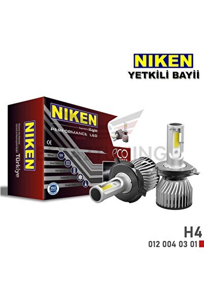 H4 Led Xenon Far Ampulü Eco Niken 8000 Lümen