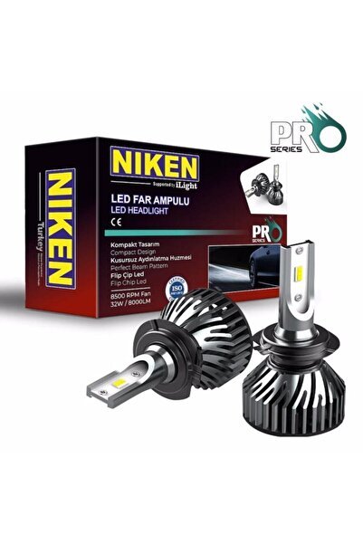 Xenon Far Zenon Far Led Ampül H7 Şimşek Etkili Fan Soğutmalı