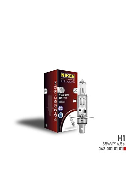 Arttırılmış Halojen Far Ampulü H1
