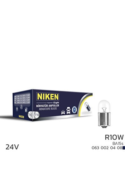 24V 67 AMPUL (R10W) BA15s 10LU