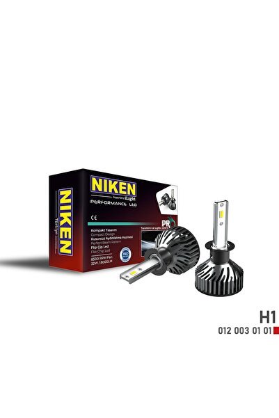 Pro Serisi Flip Led Xenon Zenon H1 6500K - Slim Fan