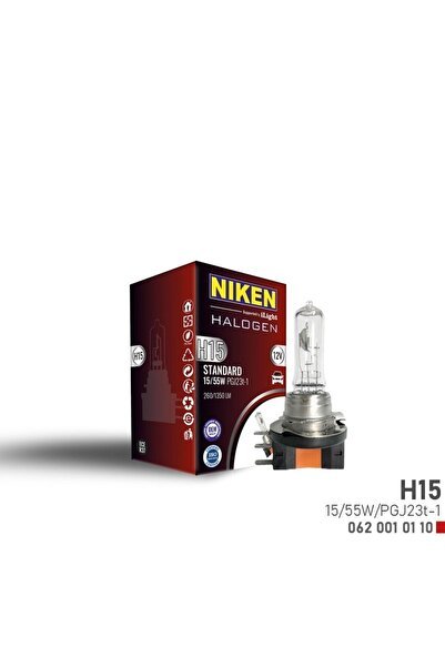 Arttırılmış Halojen Far Ampulü H15