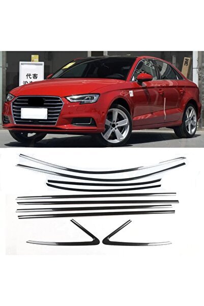 Audi A3 Sedan Cam Çıtası Çerçevesi Kromu Nikelajı 2013 Sonrası