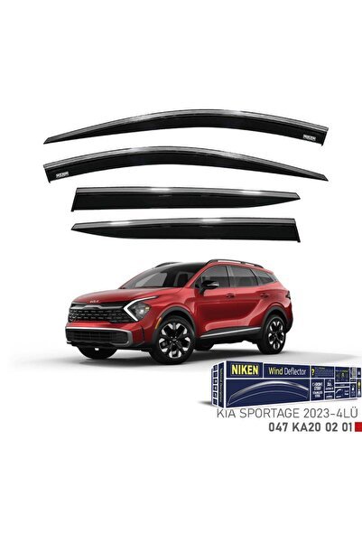 Kia Sportage Kromlu Cam Rüzgarlığı 4lü Set 2023 2024