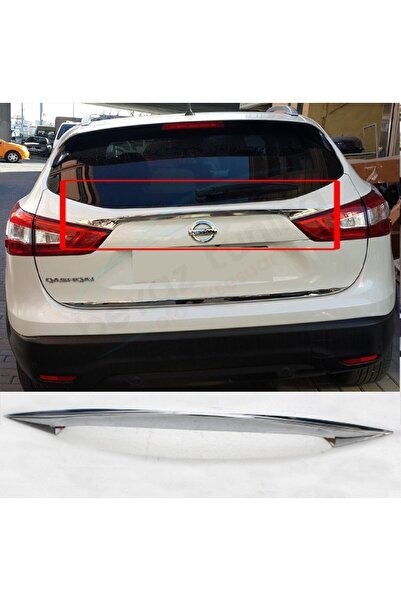 Nissan Qashqai Bagaj Üst Çıtası Krom Nikelajı 2014 Sonrası