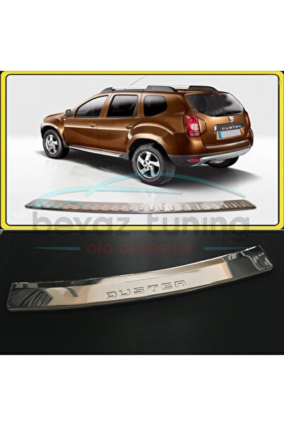 Dacia Duster Arka Tampon Üstü Kromu Nikelajı 2010-2017