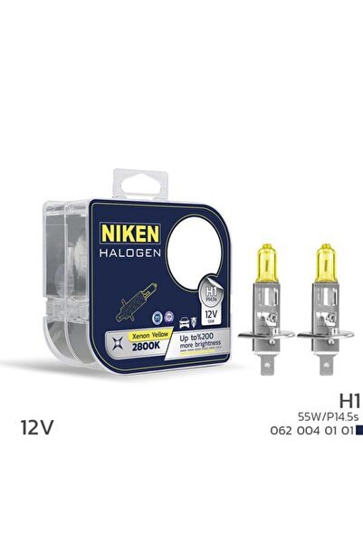 12V H1 55W SARI IŞIK AMPUL P14.5s 2800K