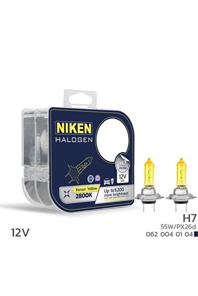 12V H7 55W SARI IŞIK AMPUL PX26d 2800K